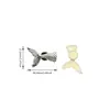 Accesorios de Alta Gama para Crocs Charms para Zapatos DIY Hebillas Decorativas para Zapatos con Pedrería Charms de Mariposa para Zapatos