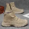 Zapatos nuevos para hombre, modernos, casuales, a la moda, versátiles, botas Martin de media caña deportivas ligeras para hombre, otoño 2026