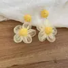 Brincos de Palha Estilo Férias de Verão na Beira-Mar com Design Único, Moda de Nicho, Brincos Estilosos e Distintos, Acessórios de Orelha Únicos Atacado