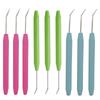 Juego de agujas para suéter, gadgets para tejer, aguja giratoria, aguja de lana, alfiler pequeño, herramienta para tejer a mano, colección de juegos