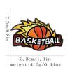 Broche de Fútbol de Estilo Deportivo Creativo, Insignia de Baloncesto de Metal Personalizada, Ropa de Estudiante, Bolsos, Accesorios, Pines, Souvenirs
