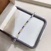 Nuevo Popular Exquisito y de Alta Gama Pulsera de Plata S925 Chapada en Platino Multi-Tesoro Suministro en Vivo Fábrica Venta al por Mayor