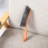 Artefato de Varredura de Cama com Cabo Longo Vassoura de Limpeza de Lã Macia Limpeza Simples de Quarto Varredura de Tapete Escova de Cama Escova de Limpeza de Poeira de Cama Doméstica