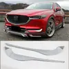 Adecuado para Mazda 17 Cx-5 Serie Kf Tiras Decorativas Modificadas para Faros Antiniebla Delanteros, Cejas Especiales para Faros Antiniebla del Nuevo Cx-5