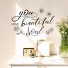 Nuevo LD64166, estilo simple, para escritorio, dormitorio, sala de estar, decoración de pared, adhesivo autoadhesivo de PVC extraíble