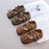 Zapatos de Princesa Elegantes para Niñas Primavera/Otoño 2026 Gamuza Moño Suela Suave Doble Hebilla Versátiles Cómodos Zapatos Planos para Bebé