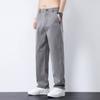 Calças Quatro Cores Masculinas Primavera e Verão Lyocell High-end Combinação Total Marca Moderna Tencel Reta Fashion Calças Casuais Masculinas 3166