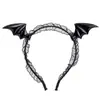 Diadema de Halloween Suministros para Fiesta Diadema Festival de Fantasmas Cuernos de Diablo Pinzas Divertidas para el Cabello Accesorios para el Cabello Transfronterizos