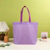 Sacolas de TNT Prontas, Lisas e Impressíveis com Logo, Sacolas de Presente Prensadas a Quente, Sacolas de Compras Publicitárias