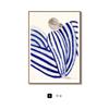 Pintura decorativa nórdica sencilla de Matisse para dormitorio, estilo nicho, figura abstracta, pintura colgante, mural para apartamento de familia
