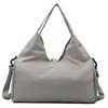 Bolsa de Yoga Transfronteiriça com Logo Estampado, Bolsa de Viagem de Grande Capacidade, Bolsa de Viagem, Compartimento Independente para Sapatos, Bolsa de Fitness de Ombro, Bolsa de Cosméticos