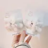 Grampo de coelho com laço para cabelo de menina, fofo, combina com tudo, presilha bico de pato, grampo de pelúcia outono e inverno, clipe para franja de cabelo quebrado, acessórios de cabelo