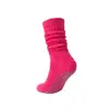 Calcetines de yoga de tubo largo, calcetines de algodón, calcetines largos de rizo, calcetines antideslizantes de fitness Pilates para mujer, suelas engrosadas, calcetines deportivos unisex