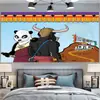 1-24 Tela de Fondo Tela para Colgar Cultura Étnica del Tíbet Palacio de Potala del Tíbet Habitación Tapiz Tradicional de Pintura Thangka Tela de Pared