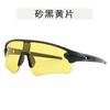 Óculos de Sol para Equitação Novo Estilo Moda Feminina Transfronteiriço Ins Óculos para Esportes ao Ar Livre Óculos de Sol Coloridos Óculos Integrados para Homens