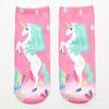 Calcetines de Gato con Dedo Medio, Flamenco, emoji, Impresión 3D, base de unicornio, gato, transferencia de calor, personalizados, calcetines Harajuku