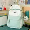Mochila de Duas Alças Estilo Japonês Estrela Feminina Nova Versátil para Alunos do Ensino Fundamental 3º ao 6º Ano Leve Campus Alunos do Ensino Médio Mochila Escolar