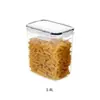 Cross-border Hot Sale PP Fresh-keeping Box Sealed Jar Geladeira Cozinha Comida Jar Grãos Balde Snack Storage Box