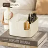 Caja de Pañuelos Hogar Luz de Lujo Sala de Estar Comedor Mesa de Café Escritorio Control Remoto Artículos Varios Caja de Almacenamiento de Papel Multifuncional Nueva