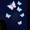 Xino Yg-H632 Pegatinas de Pared Luminosas de Mariposas de Colores Transfronterizas para Habitación Infantil, Dormitorio, Sala de Estar, Decoración de Pared