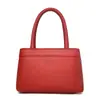 Bolso Sencillo y Lujoso para Mujer, Nuevo Modelo 2026, Versátil para el Trabajo, Adecuado para Madres de mediana Edad, Color Sólido, Patrón de Lichi, Transfronterizo