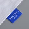 Marca de tejido de alta densidad para ropa, marca de bordado por computadora, marca de tela para ropa, marca de textiles para el hogar, marca de cabello doblado, marca de cuello con borde supercortado