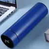 Taza térmica de acero inoxidable para separación de té, medición inteligente de temperatura, taza de agua para estudiante (hombre/mujer), taza de té de gran capacidad, taza de regalo