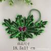 Lentejuelas perlas de flores pegatinas de tela de flores tocados de escenario accesorios para ropa de actuación accesorios decorativos [Pequeña venta al por mayor]