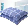 Conjunto de fronhas de duas peças, universal para todas as estações, solteiro, adulto, tamanho grande, fronha espessa, capa de travesseiro, para homens, conjunto de 2, resistente à sujeira