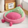 Cama para perro de nuevo estilo adecuada para todas las estaciones, cama de verano para perros pequeños y medianos, sofá cama de verano Teddy, nido para dormir de gato mascota