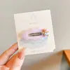 Clip Lateral de Dopamina de Gama Alta Exquisito Clip para Mechones Rebeldes para Mujeres Niños Dulce Pinza para el Cabello Moda Clip de Pico de Pato
