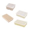 Molde de Silicona de Grado Alimenticio para Bandeja de Hielo Casero Cubitos de Hielo Película Hogar Refrigerador Molde para Hacer Hielo Fácil de Desmoldar Bandeja de Hielo de 15 Celdas