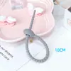 Venta al por mayor de fabricantes de bridas de datos multifuncionales con diseño de hebilla tipo pasador reutilizable para cables de red, hechas de silicona
