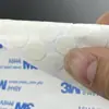 Gaxeta de Silicone Cinza 1mm Adesivo Lateral Única Gaxeta de Silicone Redonda Autoadesiva Base Antiderrapante Folha de Silicone