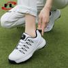 Novos Sapatos de Golfe Atividade Sapatos de Jogo Solado com Travas Sapatos Esportivos Cadarço com Botão Automático Casal Homens e Mulheres