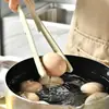 Pinzas para Alimentos de Silicona de Grado Alimenticio, Pinzas Antiescaldado para Pan de Cocina, Pinzas Multifuncionales para Cocinar, Pinzas para Alimentos Complementarios, Pinzas para Snacks