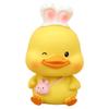 Enfeites Criativos de Pato Amarelo para Carro Boneca Fofa com Cabeça que Balança Enfeites de Interior de Carro Decoração de Bolo de Aniversário de Celebridade da Internet