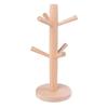 Gran Número de Producción de Estantes de Almacenamiento para Cocina, Portavasos de Madera Maciza, Escurridor de Madera, Portavasos con Forma de Árbol, Estante de Almacenamiento para Escritorio