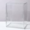 Celebridad de Internet Flor Eterna Acrílico Ramo Caja de Regalo Plegable Transparente Caja de Decoración de Ramo para Vacaciones 520 Venta al por Mayor