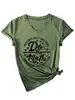 Multiplica el amor haz la estación independiente de Amazon eBay casual cómoda temperamento camiseta de mujer de manga corta con cuello en V