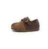 Zapatos Birkenstock Retro de Piel Sintética con Dedos Divididos de Cobertura Total para Mujer Otoño 2026 Nuevos Zapatos Planos de Moda Versátiles con Correa de Hebilla Única Mary Jane