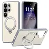 Funda para Teléfono Móvil Modelo Nuevo Transfronterizo Adecuada para Samsung S26Ultra Soporte Magnético Giratorio de Cola 360 Anticaídas S26Plus