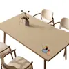 Nuevo mantel impermeable y a prueba de aceite, protector de escritorio de cuero lavable, mantel para mesa de centro y escritorio, mantel resistente a la suciedad y al desgaste