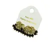 Pendientes de Cascada de Fuegos Artificiales Estilo Francés Ámbar para Mujer, Pendientes Vintage de Alta Gama con una Estética de Nicho, Nuevos Accesorios para Orejas