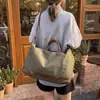 Nueva Bolsa de Viaje Transfronteriza Resistente al Agua Gran Capacidad Bolso de Mano para Deportes y Fitness Separación Húmedo y Seco Bolsa de Equipaje Bolso de Hombro Único