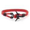 Pulseira de avião de corda trançada simples tecida à mão, joia, pulseira transfronteiriça, pulseira de avião, joia de corda, atacado