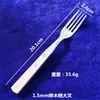 Cuchillo y Tenedor para Bistec de Acero Inoxidable 410 con Mango de Madera de Haya, Cuchara de Postre, Cubiertos Creativos para Restaurante Occidental al por Mayor