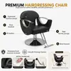 Sillón de Barbería Sencillo Reclinable Silla para Cortar el Cabello Especial de Salón de Alta Calidad para Cortar el Cabello, Permanente, Teñido, Fábrica de Peluquería Venta Directa