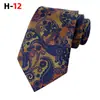 Corbata de Hombre a Cuadros Florales Nueva 2026 en Stock del Fabricante para Bodas, Negocios y Uso Diario