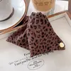 Presilha de Garra com Estampa de Leopardo para Mulheres, Presilha Triângulo Tubarão para Outono e Inverno, Novo Modelo 2025, Presilha Grande para a Parte de Trás da Cabeça, Acessório de Cabelo de Luxo